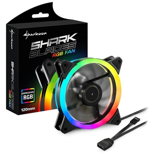  Sharkoon SHARK Blades RGB Fan, 120mm Cijene