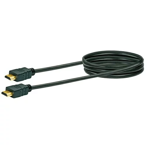 SCHWAIGER HDMI-kabel (Crne boje, 1,5 m, Pozlaćeni kontakti, 10,2 Gbit/s)