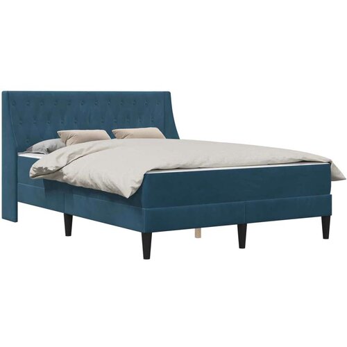 Okvir kreveta s madracem Zidne s uzglavljem 2 pcs Plava Bar&amp;scaron;un - Plava 120 x 200 cm Slike