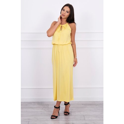 Kesi Boho dress with a yellow fly Cijene