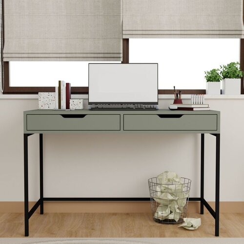 Hanah home working 1600-79 green study desk Slike