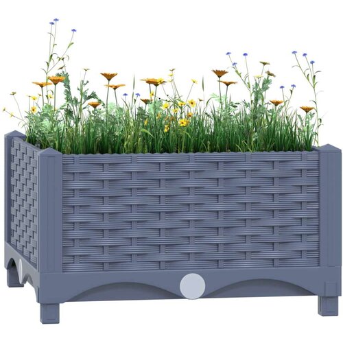  Visoka greda 40x40x23 cm polipropilen, (20618563) Cene