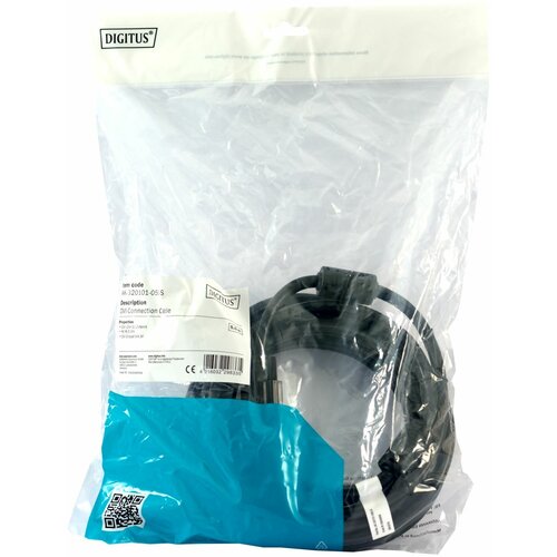 Digitus DVI priključni kabel [1x DVI-utikač 24 + 1-pol. 1x DVI-utikač 24 + 1-pol.] 5m, crn Cene