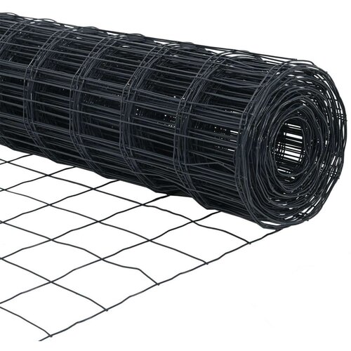VidaXL Euro ograda Siva 0.6x25 m Čelik Slike