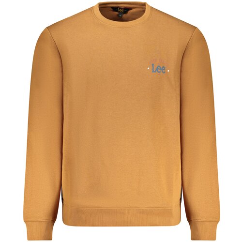 Lee MEN&#39;S BROWN ZIP-UP SWEATSHIRT Cene