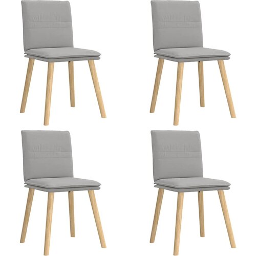 Maison Chic Jedilni stoli - Vzorci stoli 4 kosi Cloud Grey Fabric A666, (22031882) Cene
