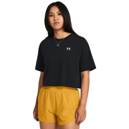 Under Armour Women‘s t-shirt W BOXY CROP LOGO SS Black S Slike