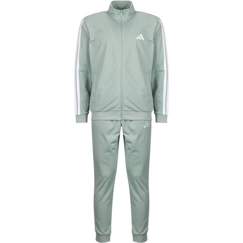 Adidas Trenirka komplet Sportswear Basic 3-Stripes Tricot Track Suit Siva Slike