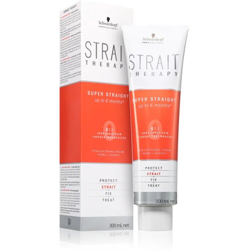 Schwarzkopf Professional STRAIT Therapy Super Straight krema za ravnanje las 0 Very Curly Hair 300 ml Cene