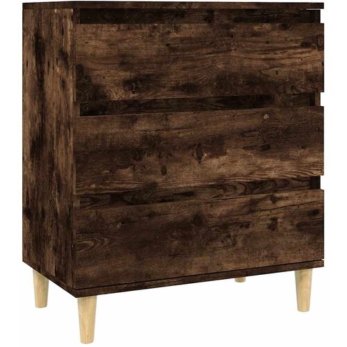  Komoda boja dimljenog hrasta 60 x 35 x 70 cm konstruirano drvo Slike
