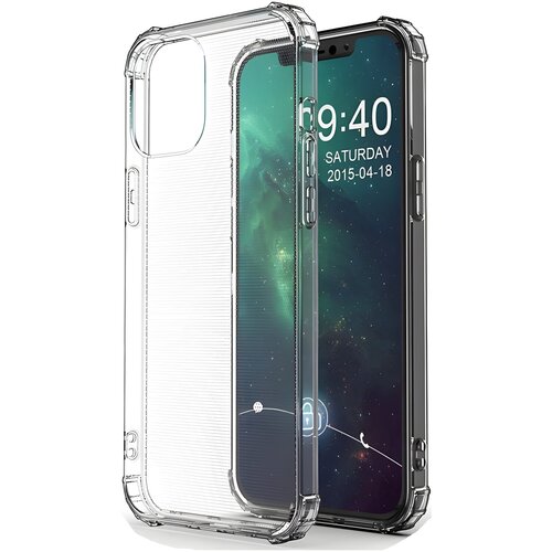 IZMAEL.eu Silikonska futrola s ojačanim rubovima za Apple iPhone 12 Mini - Prozirna Cene