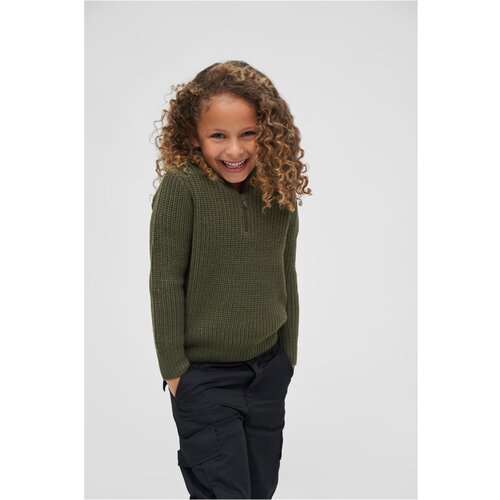 Brandit Children&amp;#039;s sweater Marine Troyer olive Slike