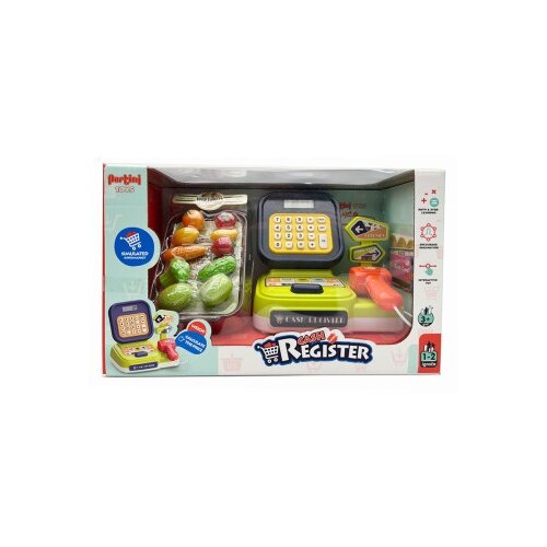 Pertini Toys Pertini registar kasa plavo-zelena ( 1040588 ) Cene