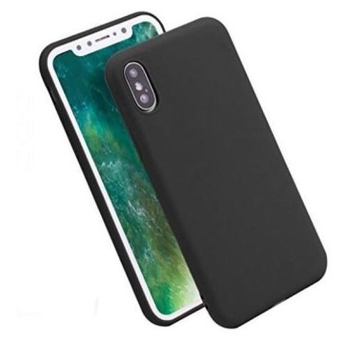 Nillkin silikonski ovitek za huawei Y7 2019 - mat črn Slike
