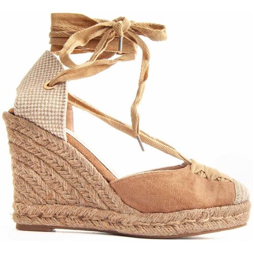 Leindia Espadrile 87244 Kostanjeva Slike