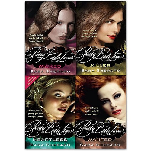 Bangzoo Books Wholesale Sara Shepard - Wicked Pretty Little Liars Series 2 Collection - 4 Books Set Cene