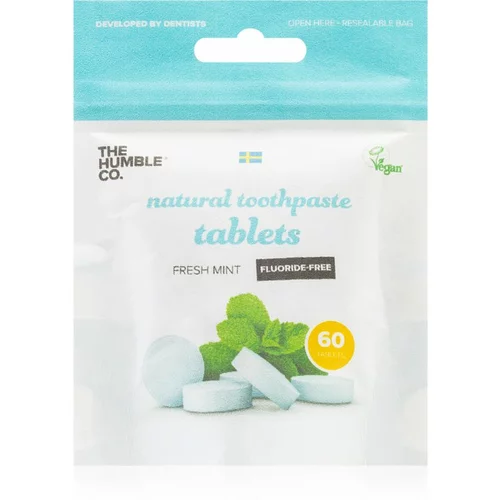 The Humble&Co Natural Toothpaste Tablets pastile brez fluorida 60 kos