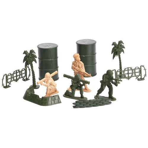  Set figurica za vojnu bazu 114 elemenata Slike