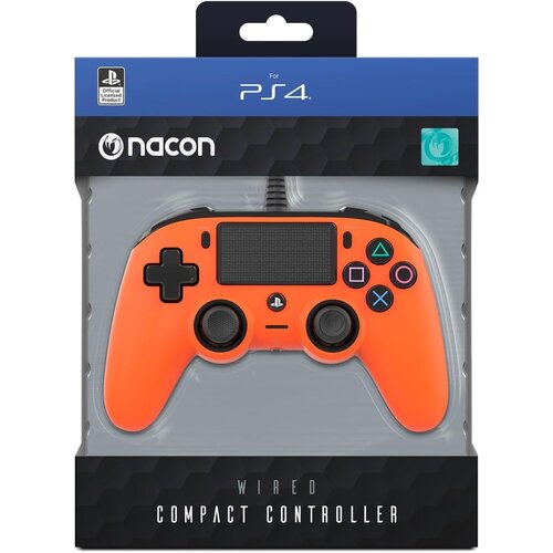 Nacon žični kontroler oranžne barve za PS4 Cene