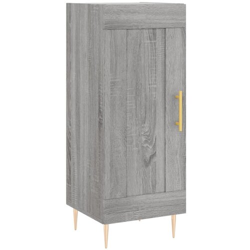  Visoka komoda siva sonome 34,5x34x180 cm od konstruiranog drva Slike
