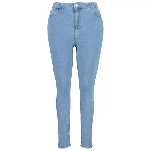 Trendyol Curve Plus Size Jeans - Blue - Skinny
