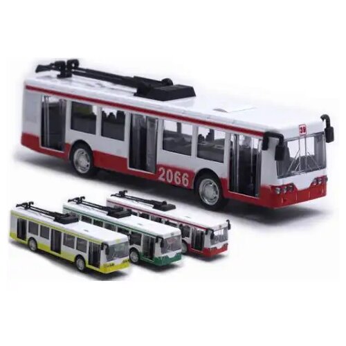Magic Toys Metalni trolejbus model 1/90 - razne boje Cene