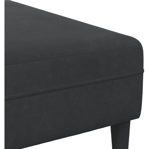  Kauč za dnevni boravak 3 pcs Crna 250 x 188 x 76 cm Slike
