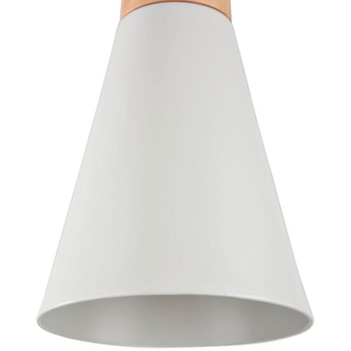 MAYTONI P359-PL-140-W-Luster na sajli BICONES 1xE27/60W/230V pr. 14cm bela/bež Slike