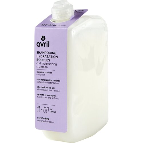 Avril Curl Moisturizing Shampoo - Refill 500 ml Slike