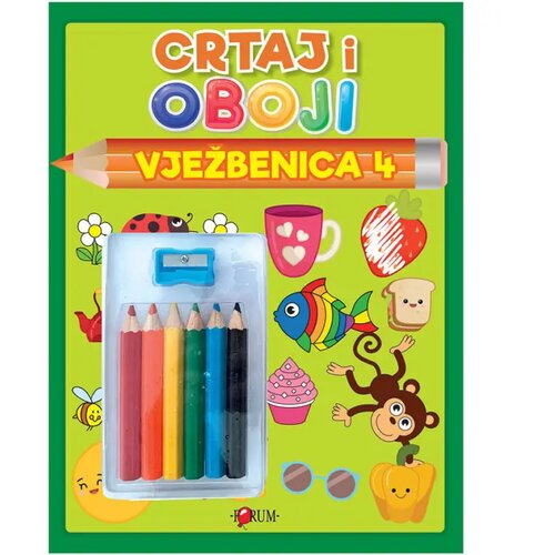 FORUM Vježbenica za djecu 4, Crtaj i oboji Cijene