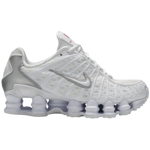 Nike Modne superge Shox TL White Metallic Silver Bela Cene