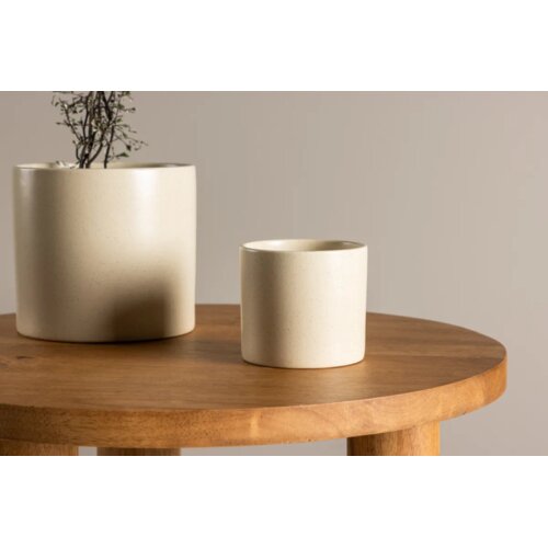 Venture Home tegla za biljke Sane ⌀11 cm, bež Cijene