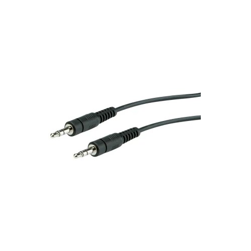 Roline 11.09.4510 klinker avdio priključni kabel [1x 3\,5 mm banana moški konektor - 1x 3\,5 mm banana moški konektor] 10.00 m črna zaščiten, (20431910) Cene