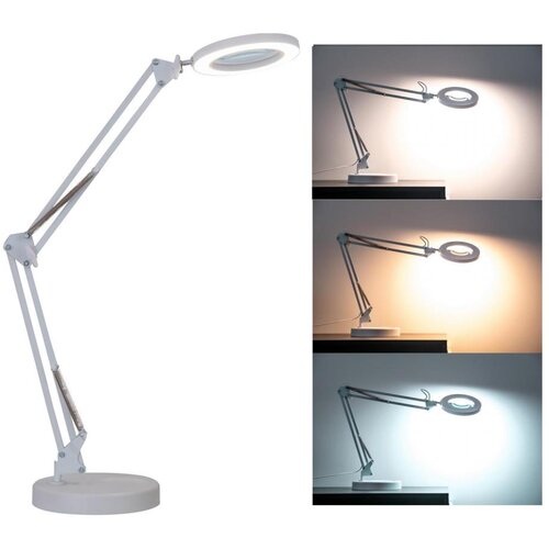  Brilagi - LED prigušiva stona lampa sa povećalom LED/12W/5V 3000/4200/6000K bela Cene