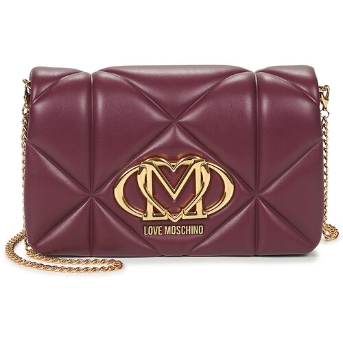 Love Moschino Torbe za čez ramo EMBOSSED QUILTED JC4043 Bordo Slike