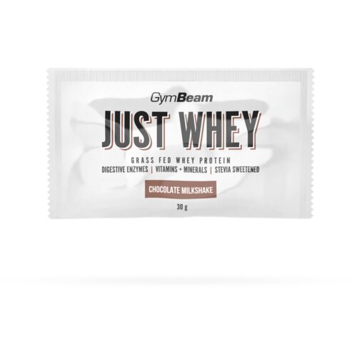 GymBeam Just Whey Grass-Fed Protein 30 g čokoladni milk&amp;scaron;ejk Slike