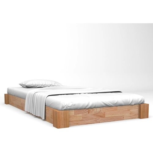  Posteljni okvir iz trdne hrastovine 120x200 cm Slike