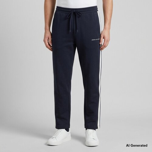 Armani Exchange Hlače Trouser Črna Cene