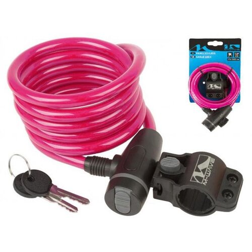  M-WAVE Lokot sa Sajlom i Spiralnim Ključem - Pink Cijene