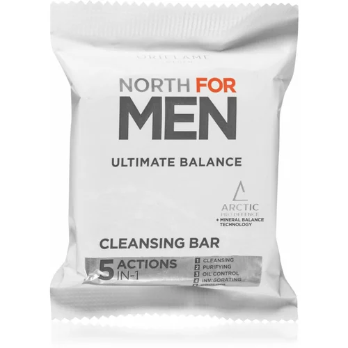 Oriflame North for Men Ultimate Balance čistilno trdo milo 5 v 1 100 g