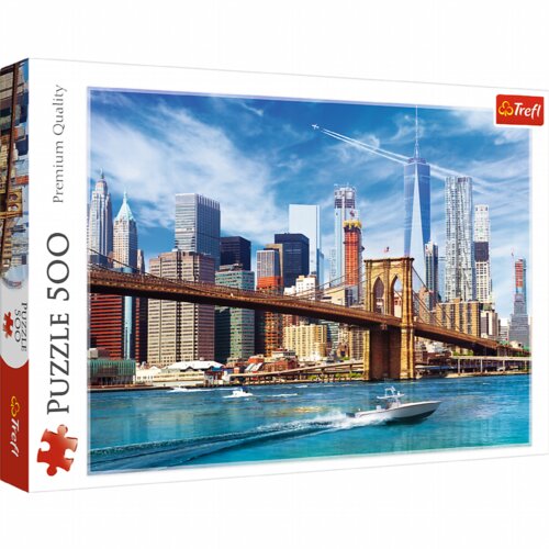 Trefl puzzle 500 delova panorama njujorka Slike