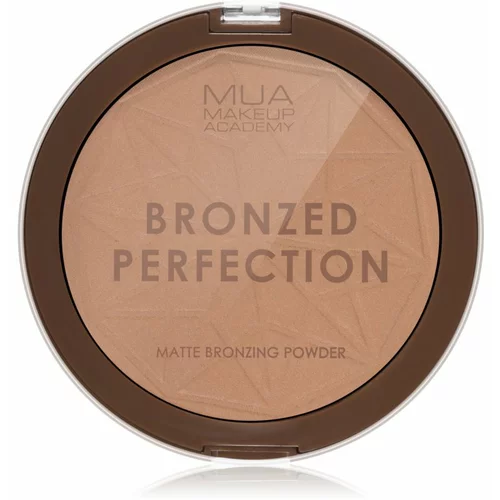 MUA Makeup Academy Bronzed bronzer s mat efektom nijansa Sunset Tan 15 g