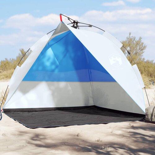  The Living Store Šotor za plažo sinje moder za hitro postavitev vodoodporen - Šotor Za Plažo, (21487109) Cene