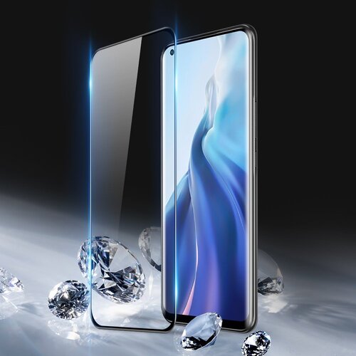 Dux ducis 3D kaljeno staklo zakrivljeni za&amp;scaron;titnik zaslona Potpuna pokrivenost s okvirom za Xiaomi Mi 11 crna Slike