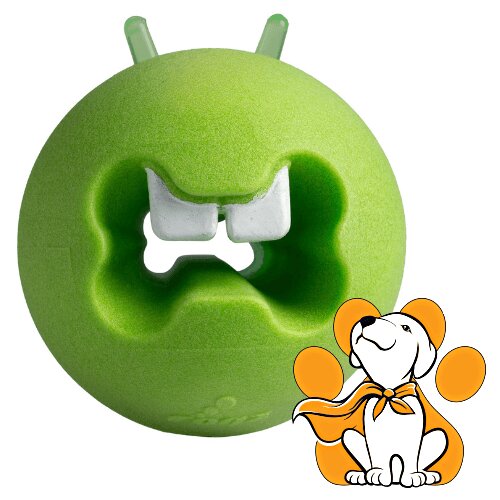 Rogz fred Treat Toy Igračka Za Pse Sa Prostorom Za Poslastice, Zelena Cene