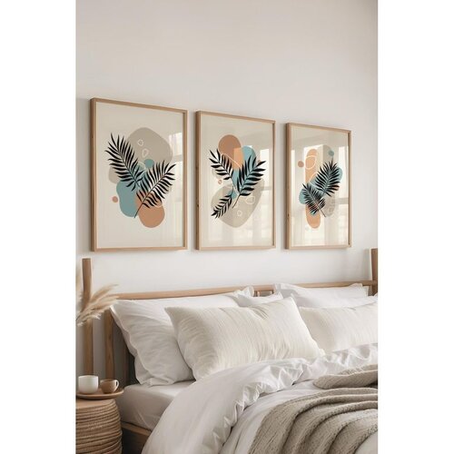 WALLXPERT &Ccedil;-300668 - 5070 vi&scaron;enamenski set dekorativnog slikanja (3 komada) Cene