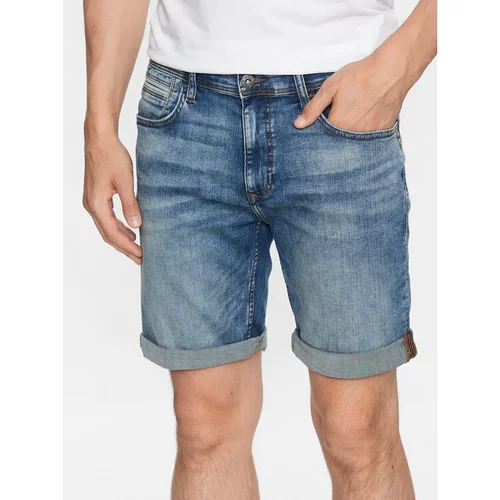 Blend Jeans kratke hlače 20715200 Modra Regular Fit