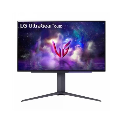 LG 26.5" UltraGear OLED 2560x1440@240Hz, 16:9, 1500000:1, 0.03ms, 275 cd/m2, 178º/178º, HDR10, Free Sync Premium Pro, 2 HDMI 2.1, 1 DP 1.4 , Upstream:1 USB-B 3.2, Downstream:2 USB-A 3.2, VESA 100x100mm, Height, Pivot, Tilt, Swivel, Black, 3yw Cene