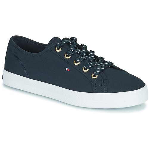 Tommy Hilfiger Nizke superge Essential Sneaker Modra Slike