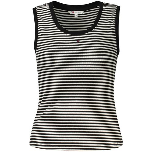 Tommy Hilfiger Crni prugasti top bez rukava za žene Slike